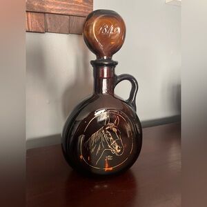 Vintage Old Fitzgerald Collection Man O’ War Whiskey Decanter (*B)